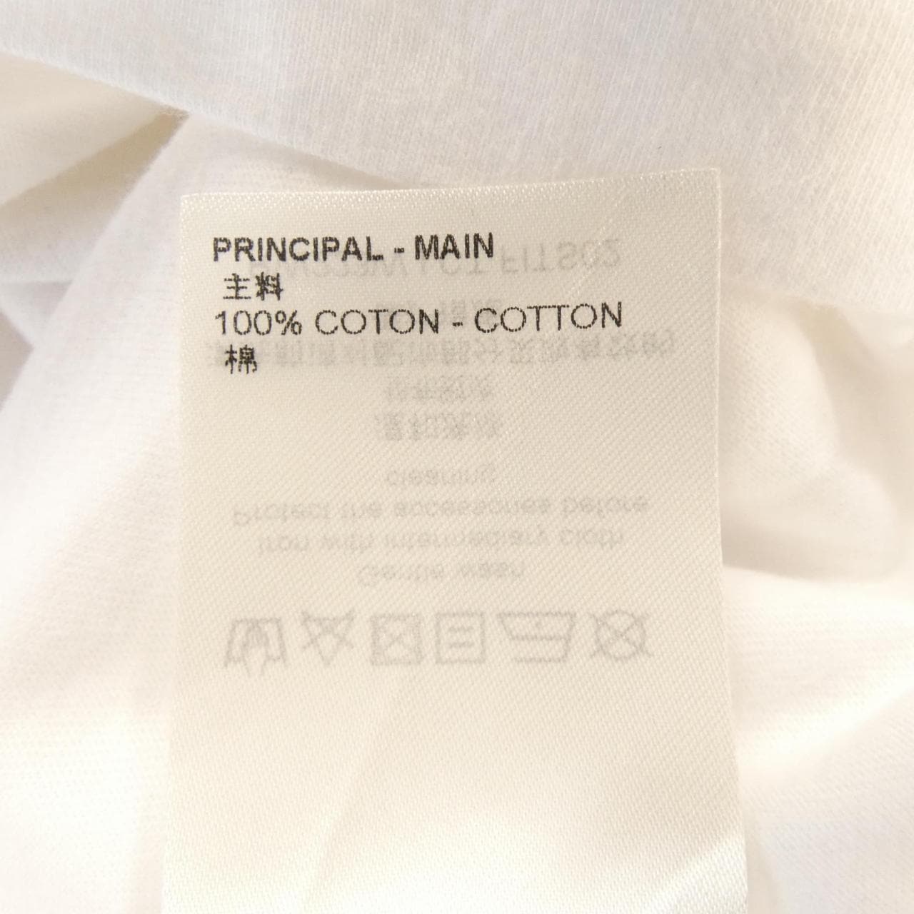 ルイヴィトン LOUIS VUITTON LOUIS VUITTONプリントTシャツ FITS02LCT Tシャツ