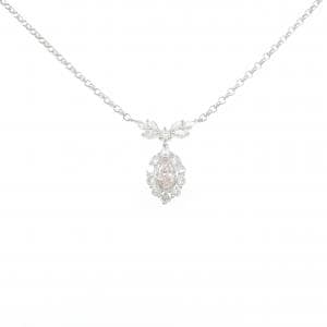 PT900/PT850 ダイヤモンド ネックレス 0.435CT FOP VS1 マーキスカット
