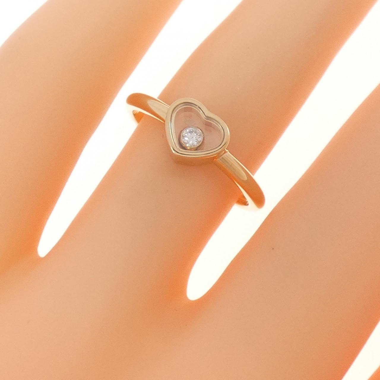 ショパール ハート ダイヤモンド リング