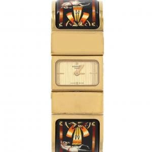[现状特惠价] HERMES Loquet 珐琅 GP LO1.201 GP石英