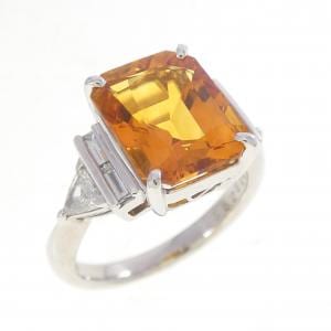 PT900 サファイヤ リング 5.29CT