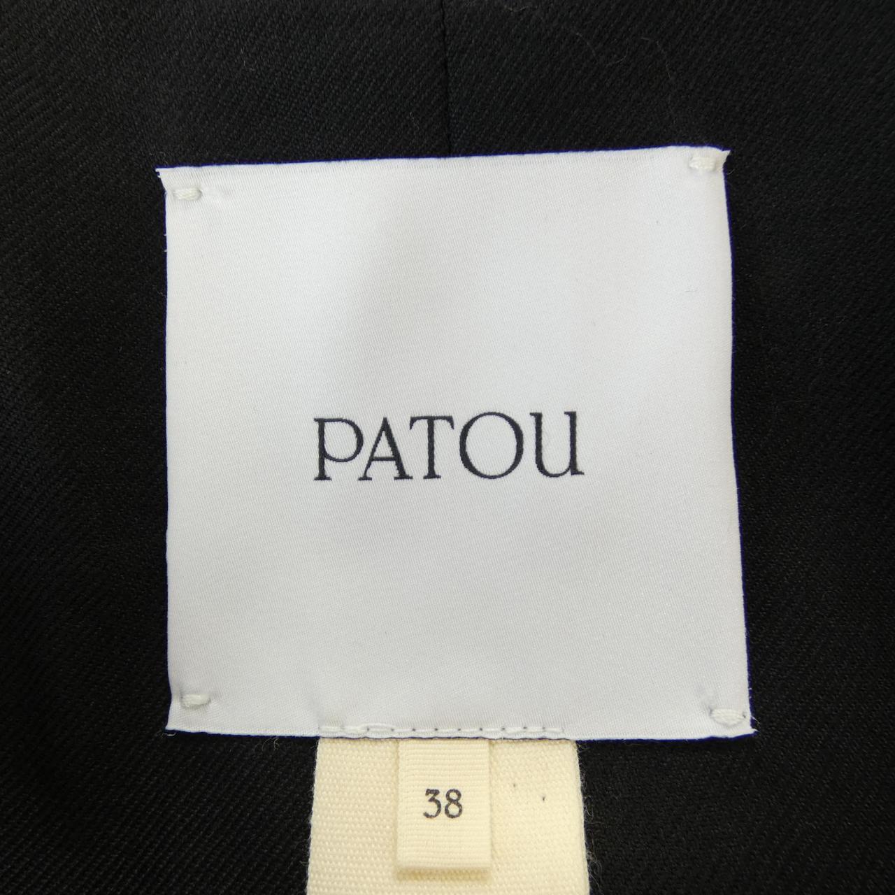 パトゥ PATOU ノーカラージャケット