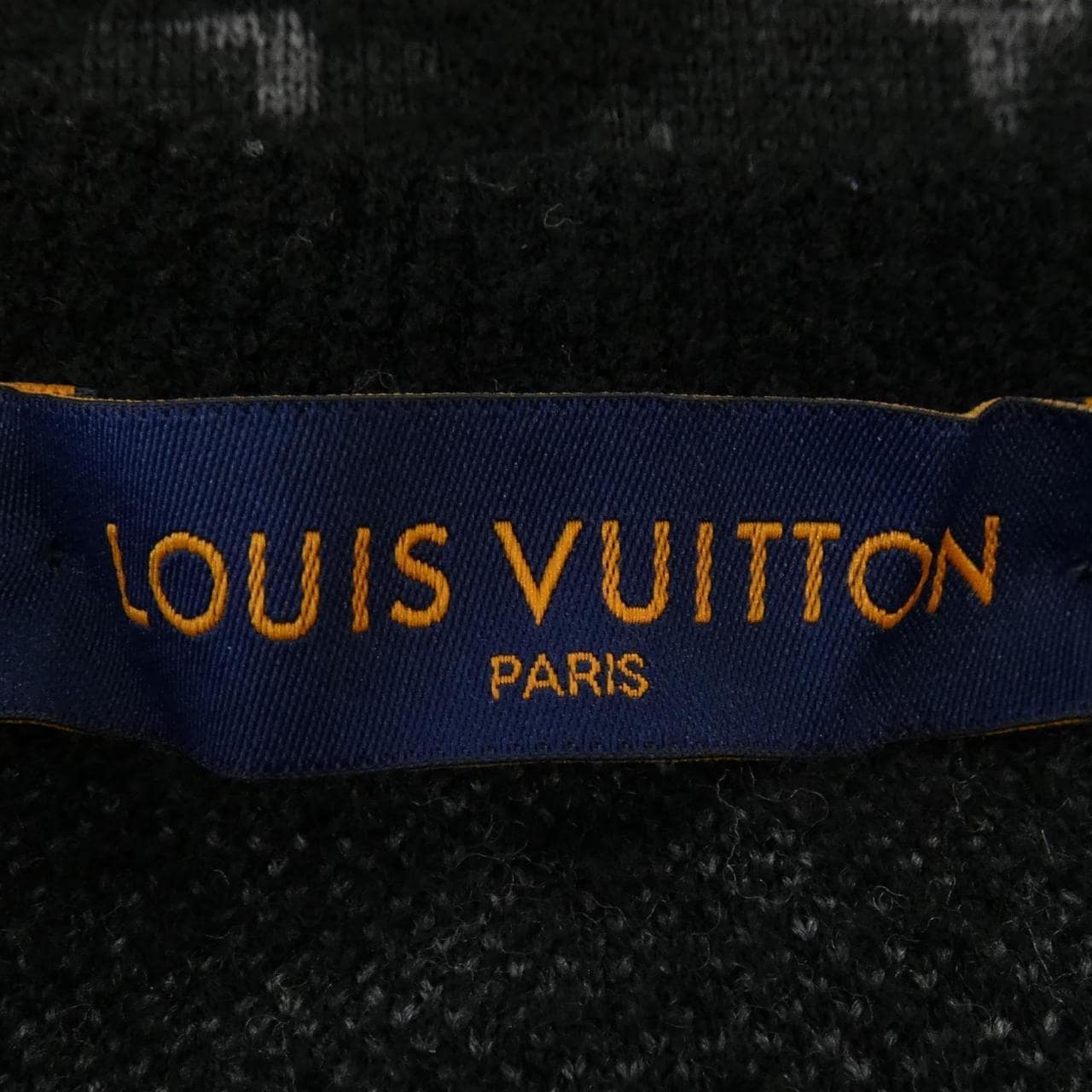 ルイヴィトン LOUIS VUITTON ディストレストモノグラムクルーネック HLN40WZMB ニット