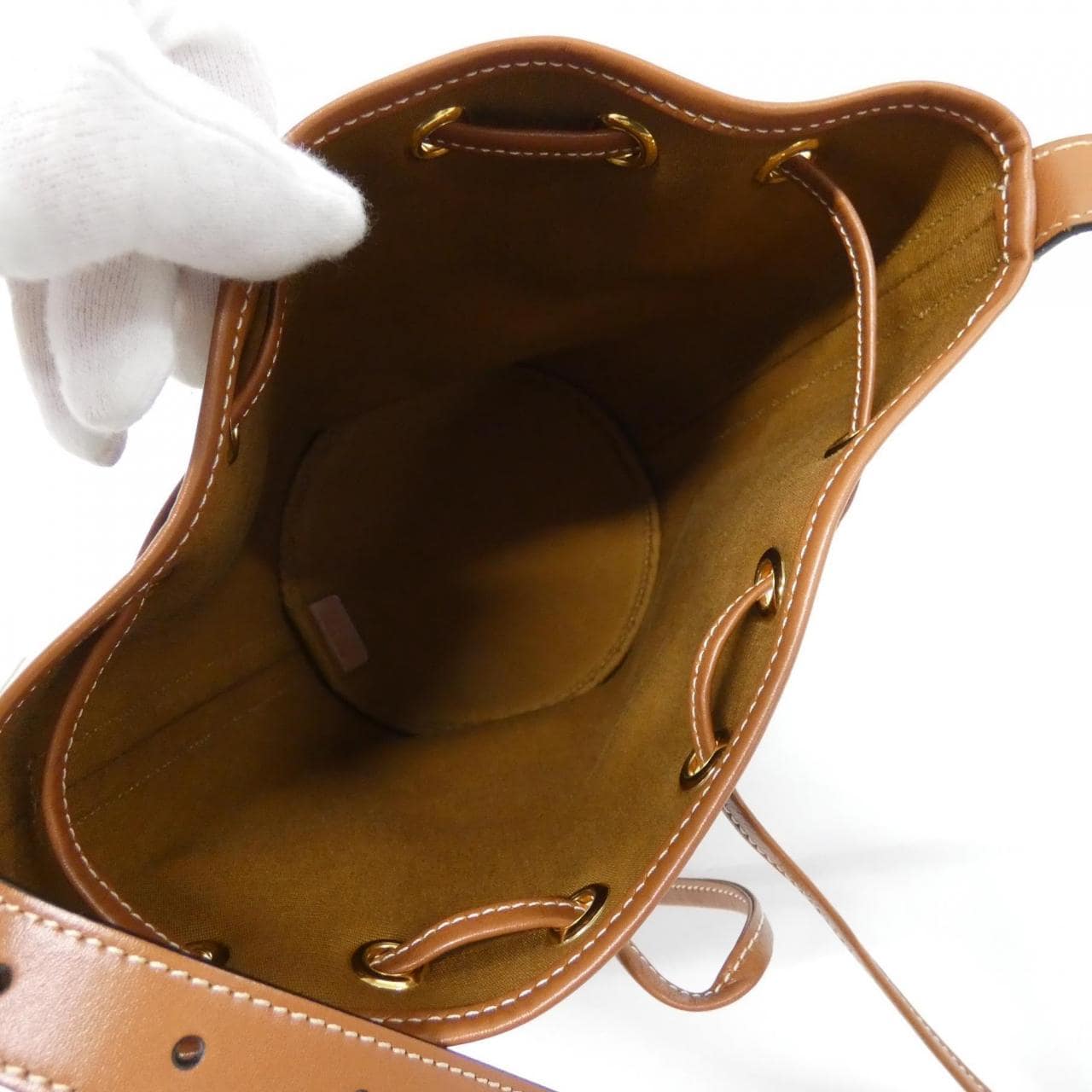 セリーヌ スモール ドローストリング 191142BZJ ショルダーバッグ