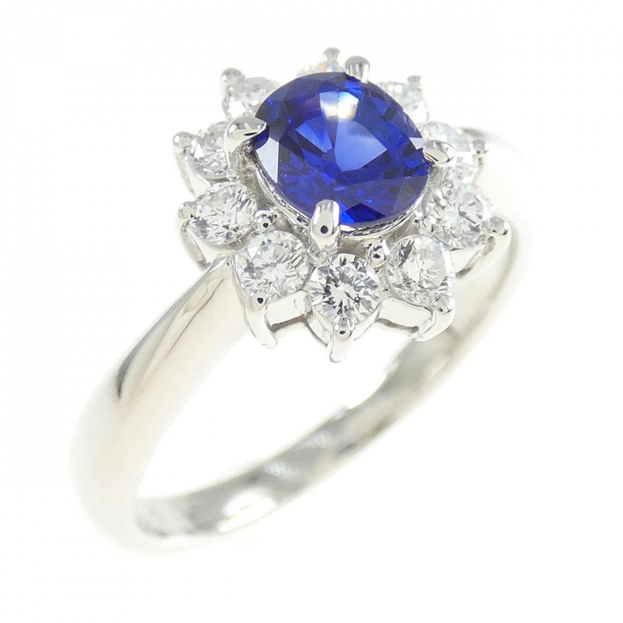 PT900 サファイヤ リング 0.82CT