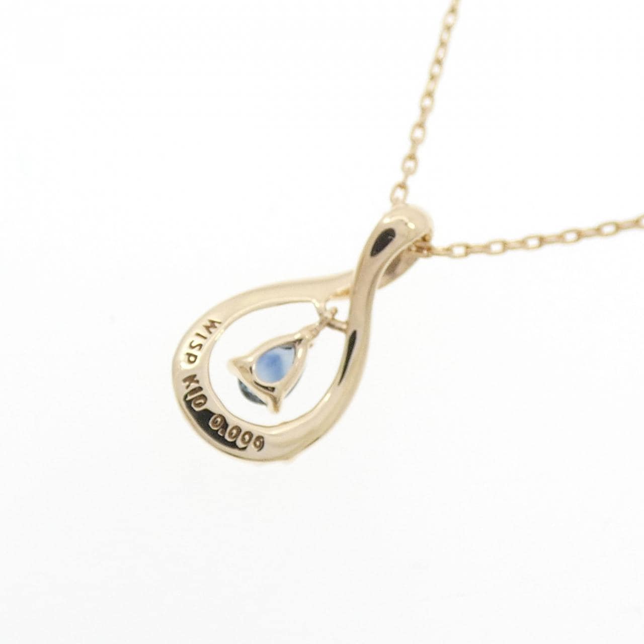 K10YG サファイヤ ネックレス