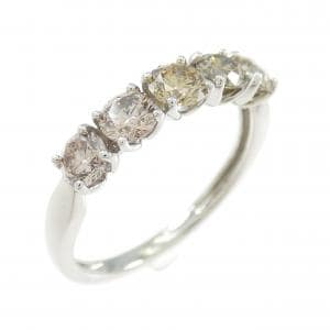 PT950 ダイヤモンド リング 1.00CT