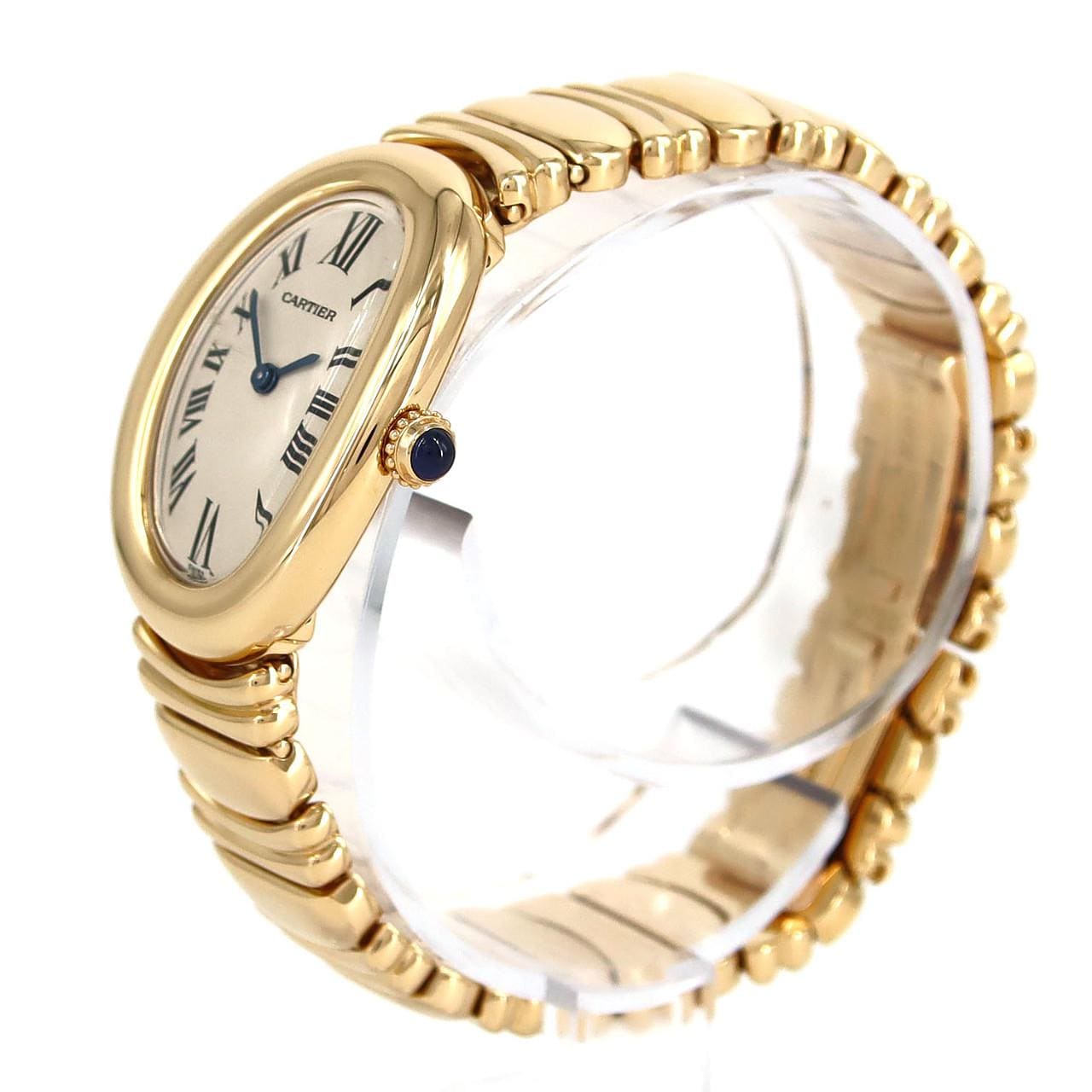 Cartier Baignoir YG W15045D8 YG石英