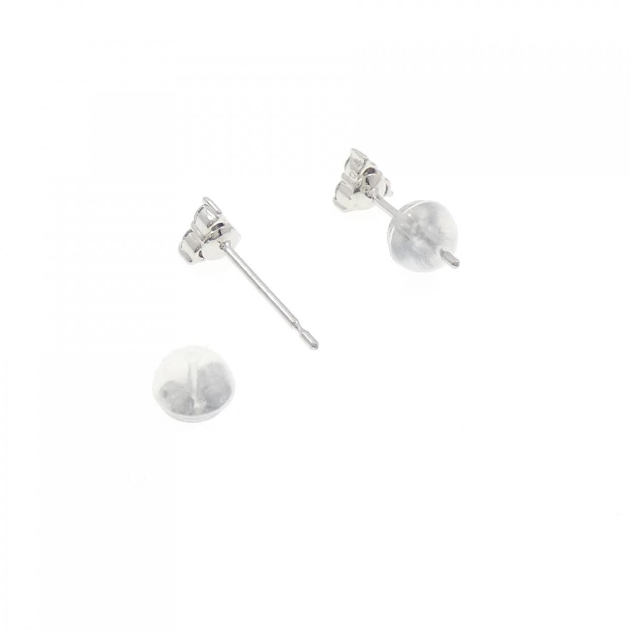 PT900 ダイヤモンド ピアス 0.18CT