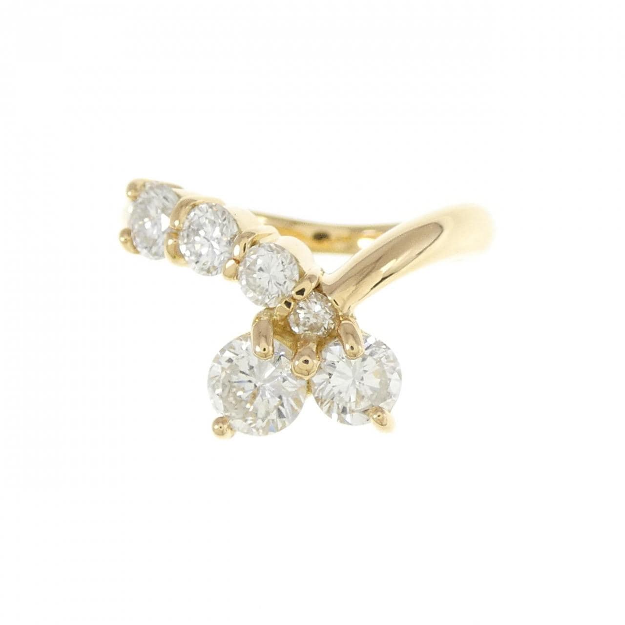 K18YG ダイヤモンド リング 1.00CT