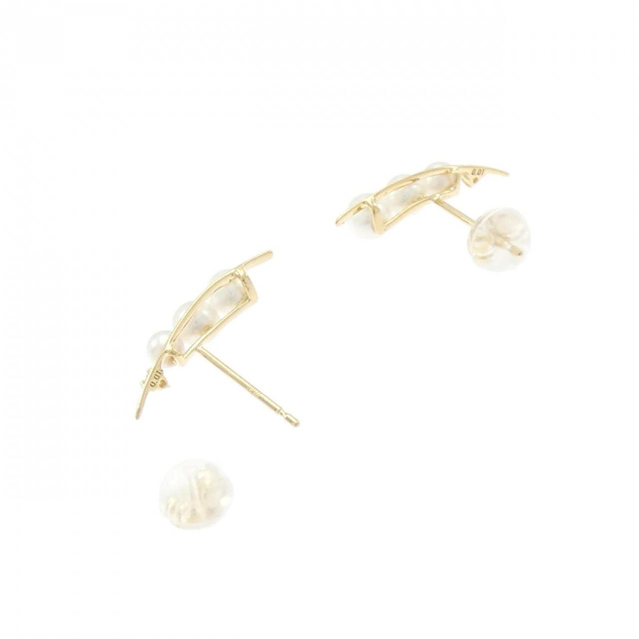 K18YG アコヤパール ピアス