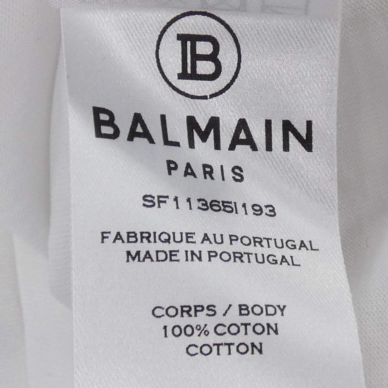 バルマン BALMAIN SF11365I193 トップス