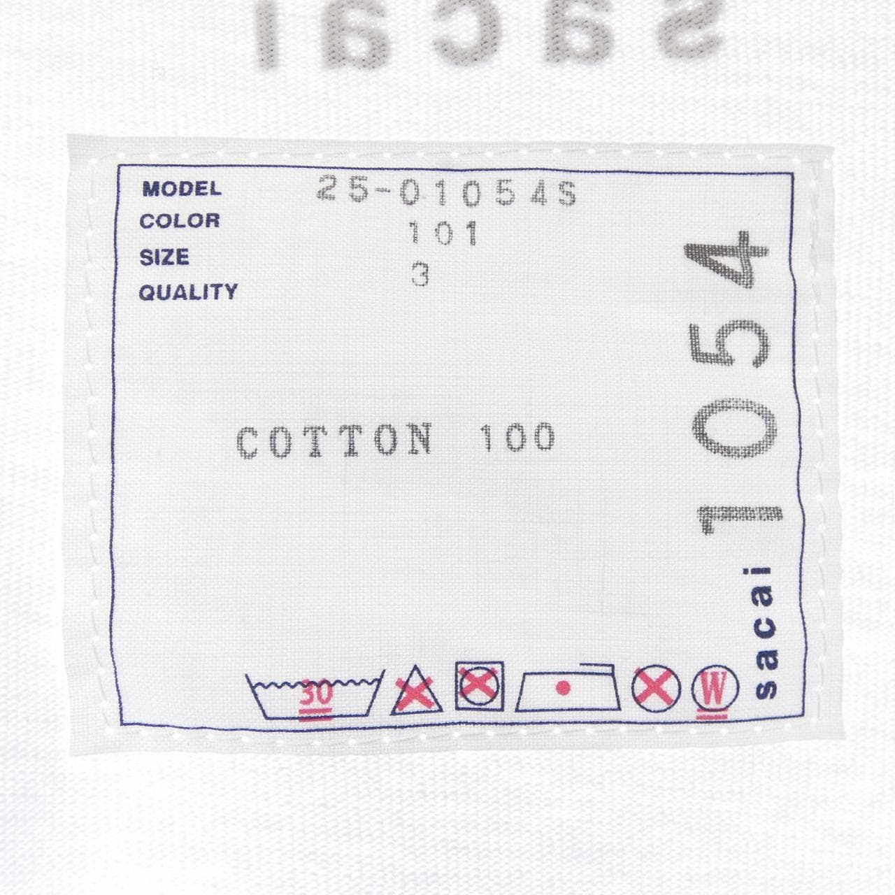 サカイ SACAI 25-01054S UNISEX Tシャツ