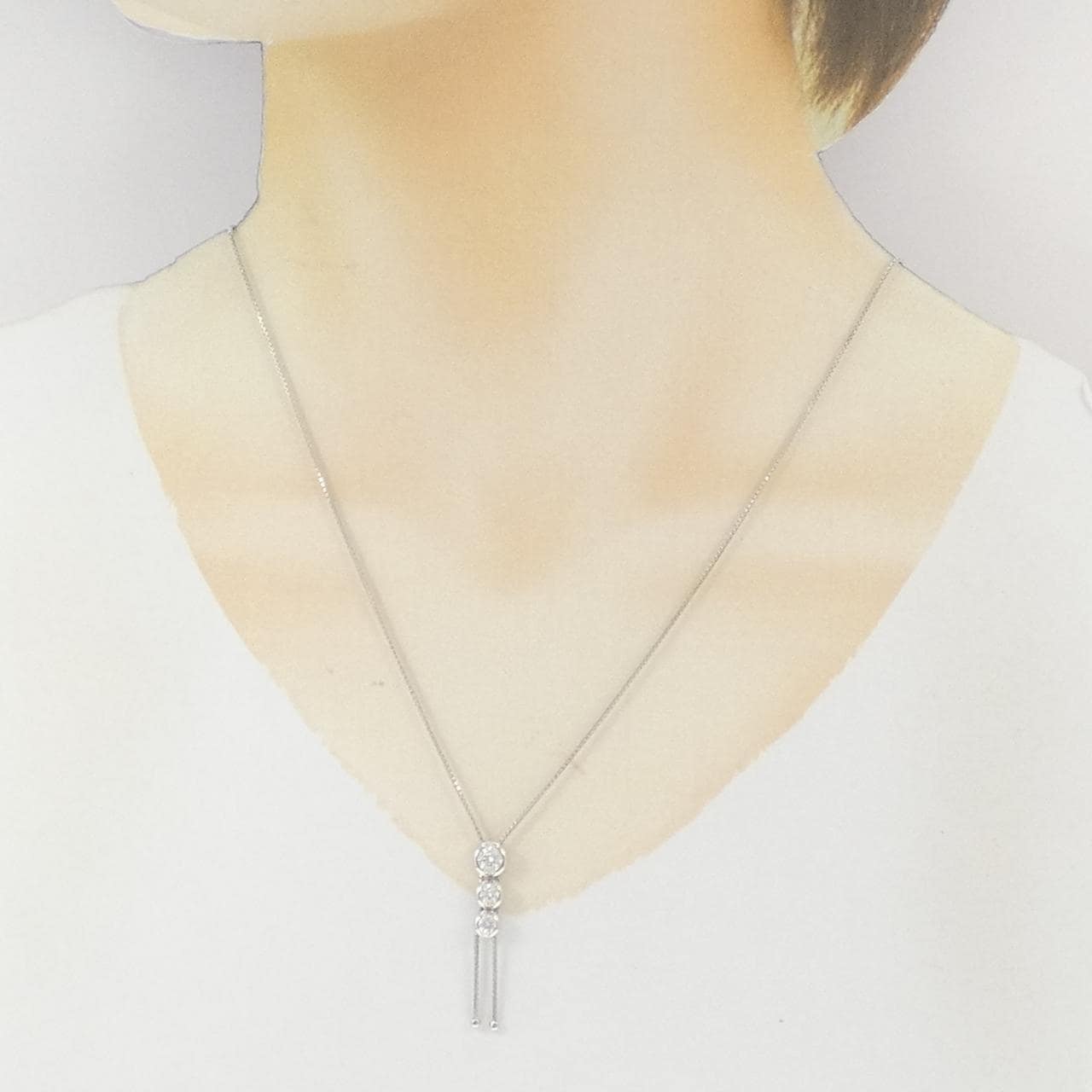 タサキ ダイヤモンド ネックレス 0.55CT