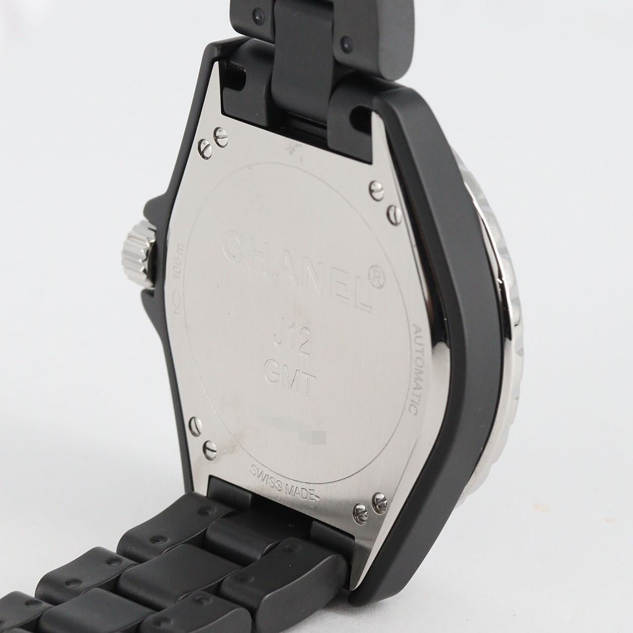 シャネル J12 41mmGMTマットセラミック H3101 セラミック 自動巻