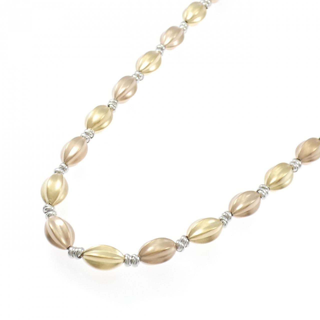 K18YG/PT850 /K18PG ネックレス