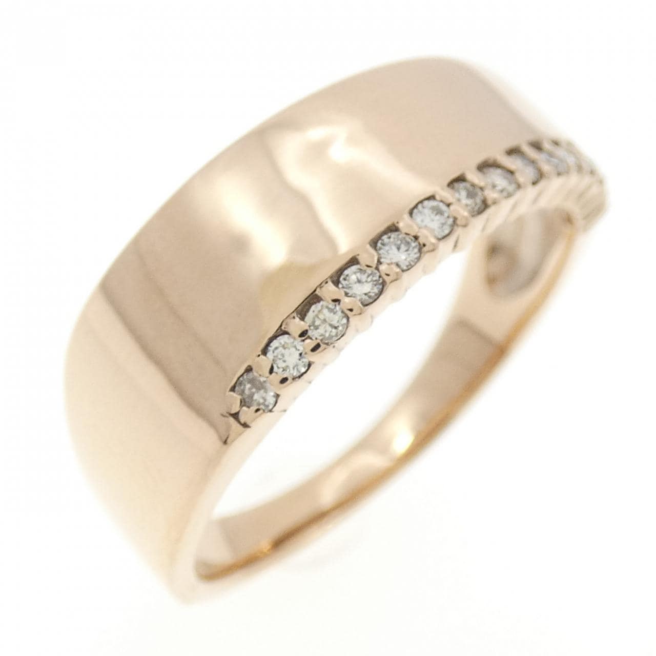 K18PG Diamond ring