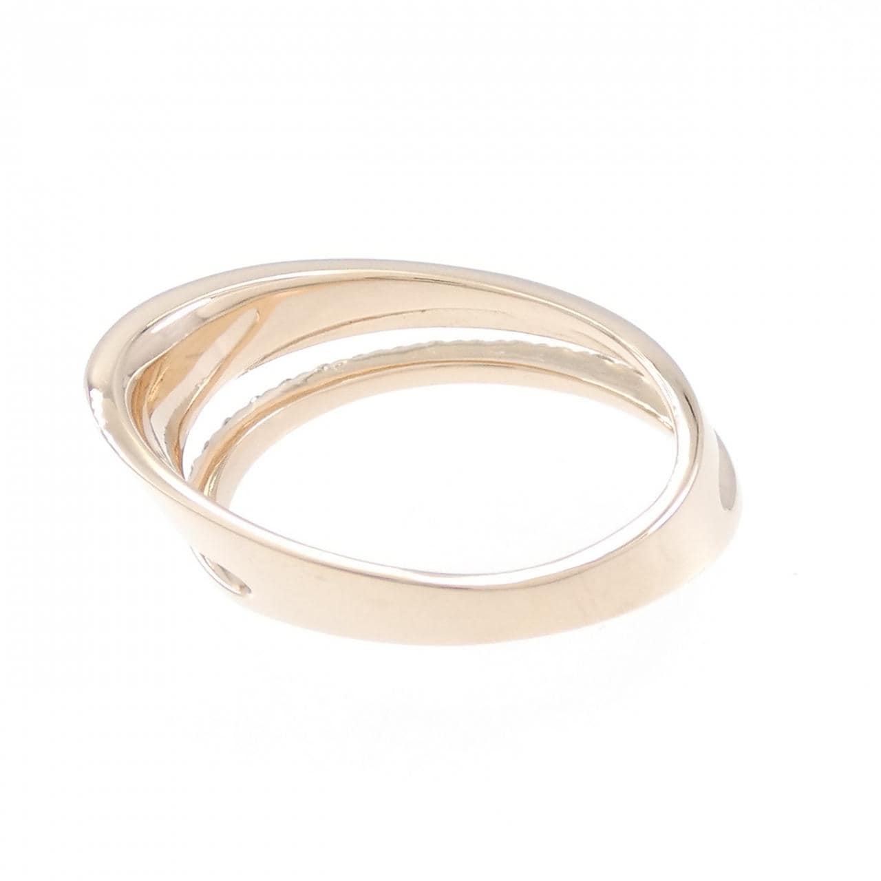 K18PG ダイヤモンド リング 0.22CT