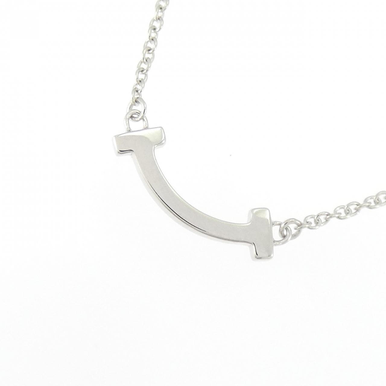 ティファニー Tスマイル ミニ ネックレス