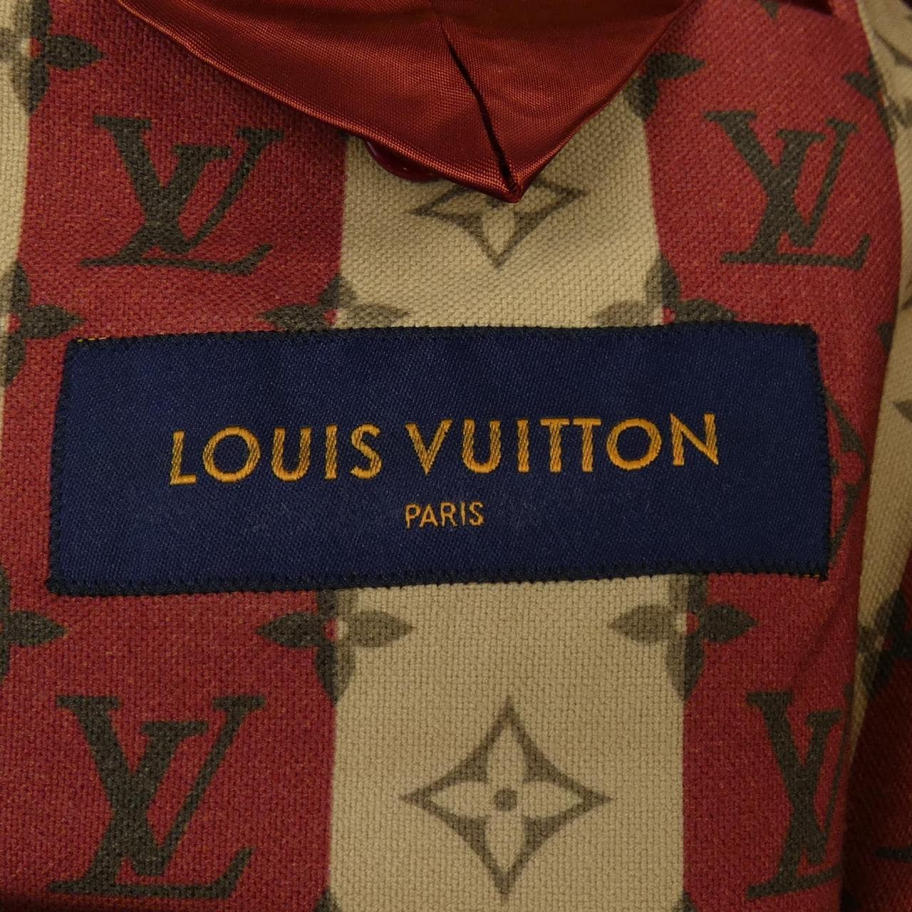 ルイヴィトン LOUIS VUITTON モノグラムトランクストライプ 日本限定 HMJ02EI94 NIGO ジャケット