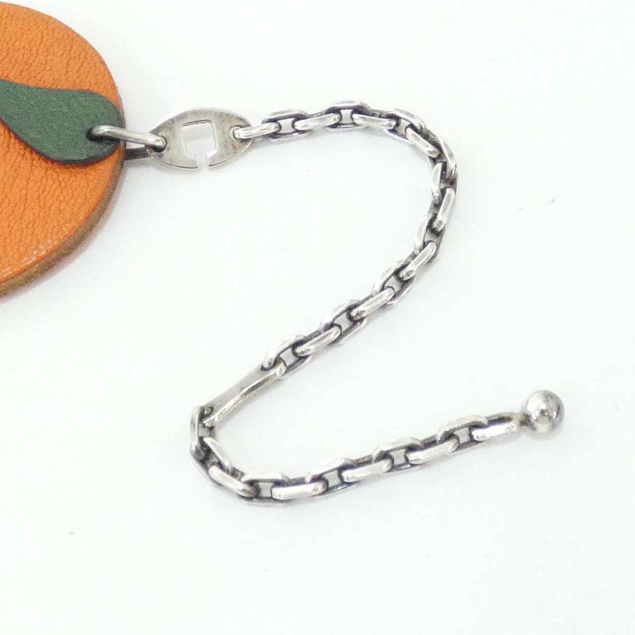 エルメス ORANGE フルーツ ポルト クレ 027888CS キーホルダー