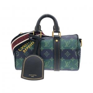 ルイヴィトン モノグラム ヘリテージ キーポル　バンドリエール 25cm M25786 ボストンバッグ