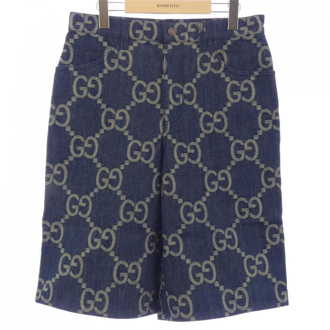 グッチ GUCCI GGジャンボ デニム ショートパンツ 674371 XDBTY ショートパンツ