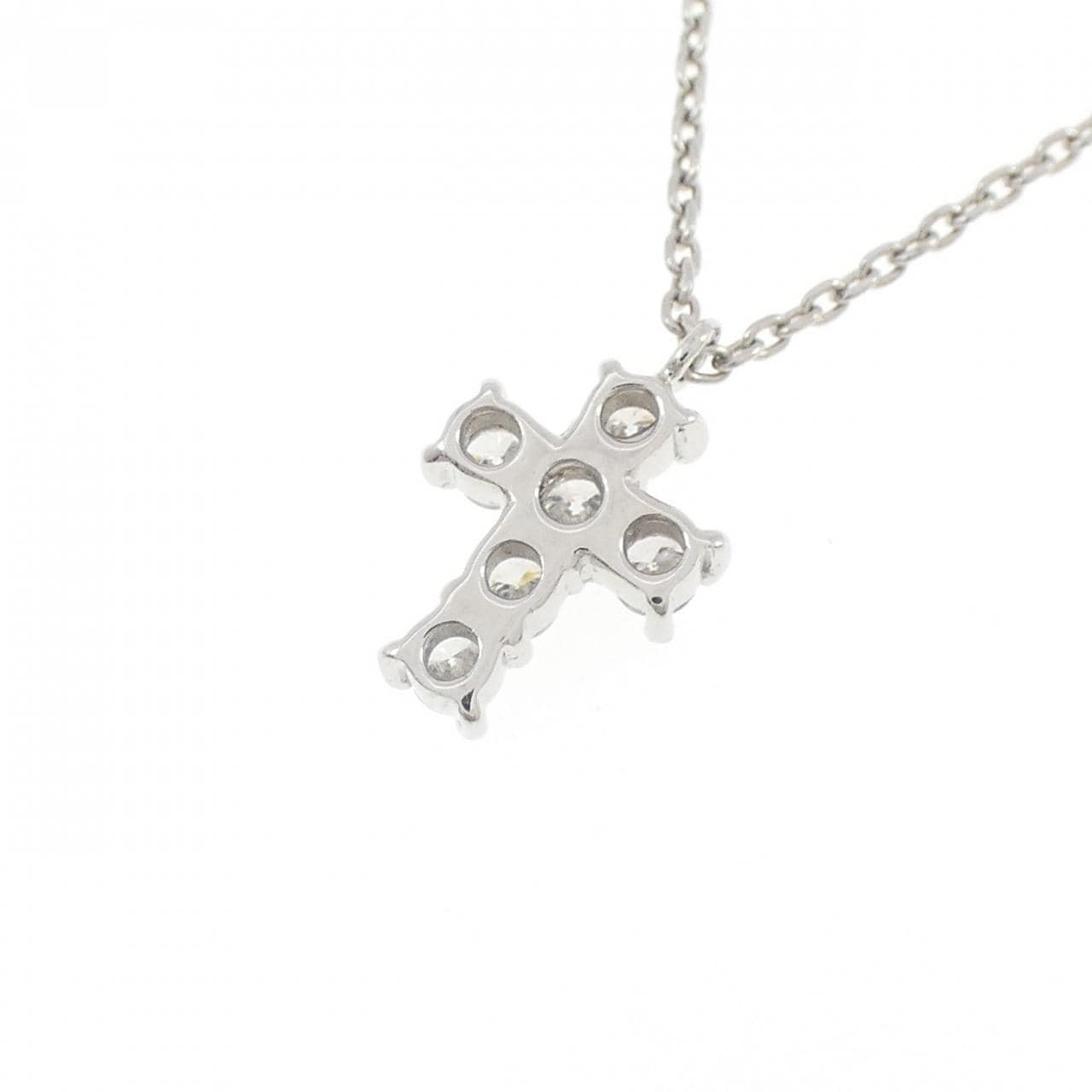 ヴァンドーム ダイヤモンド ネックレス 0.18CT