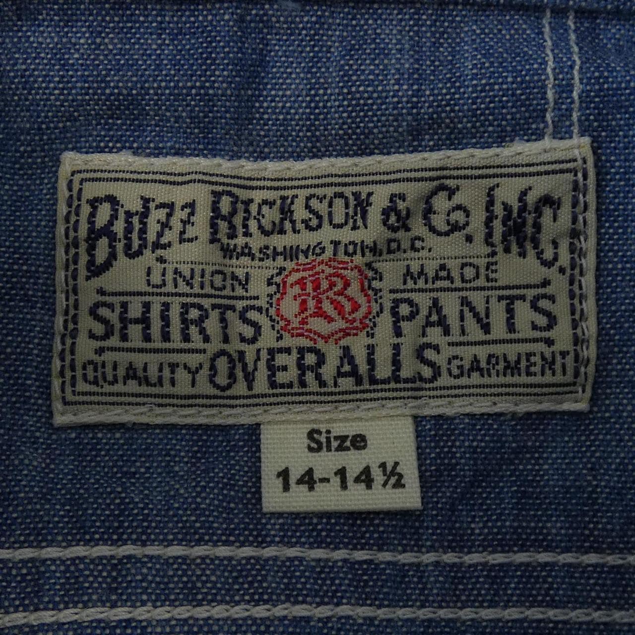 バズリクソンズ BUZZ RICKSON'S BR25995 シャツ