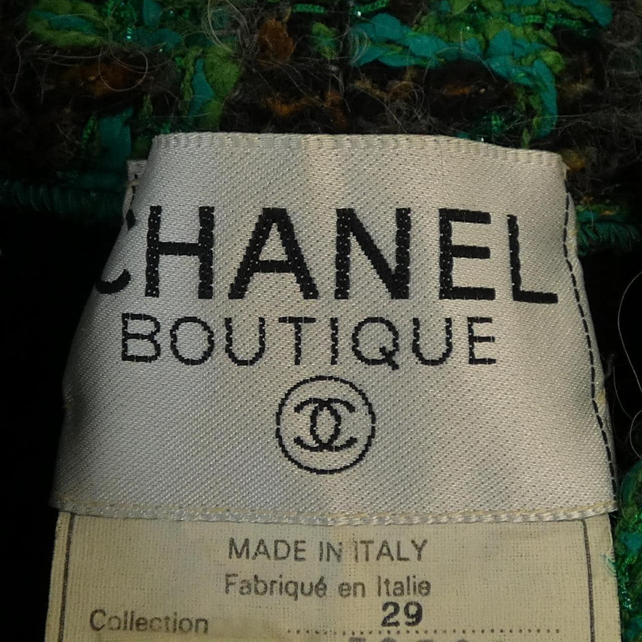 【ヴィンテージ】シャネル CHANEL COLLECTION29 30369I97/U63 ジャケット