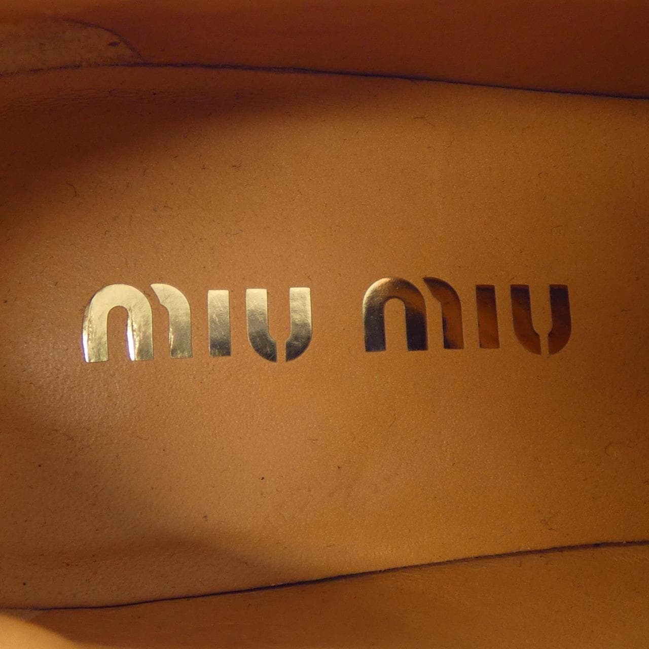 ミュウミュウ MIU MIU FUME レースアップ 5E964D シューズ