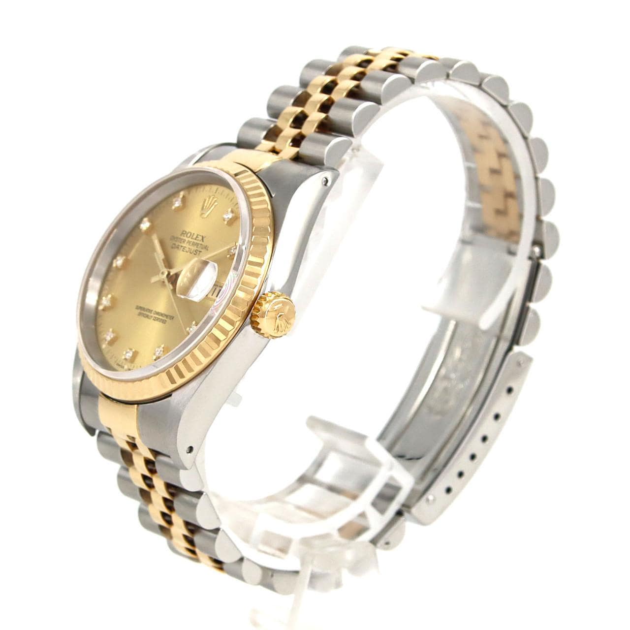 ロレックス デイトジャスト 16233G. SSxYG 自動巻 X番