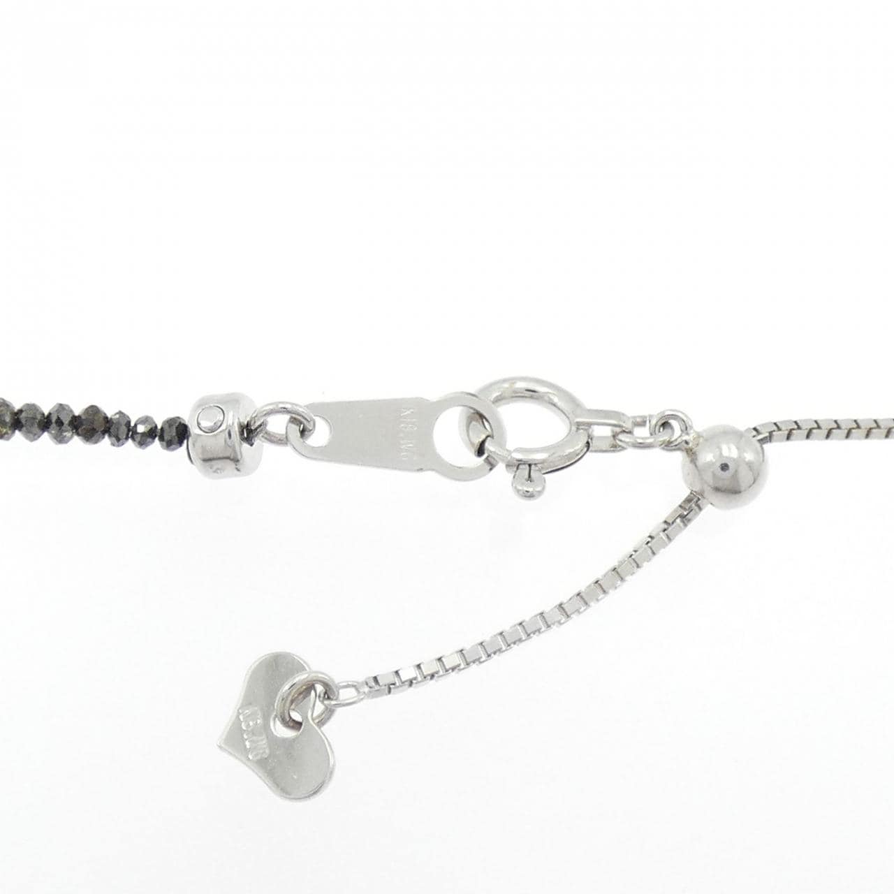 K18WG ダイヤモンド ネックレス 11.00CT