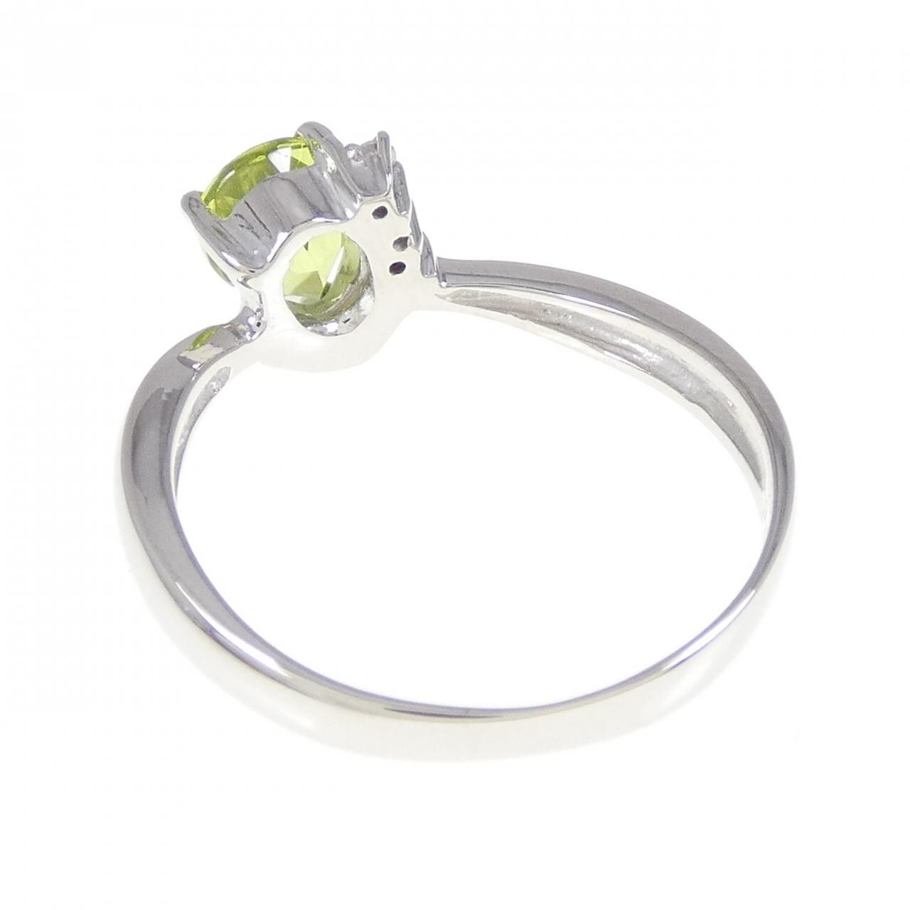 PT900橄欖石戒指 0.82CT