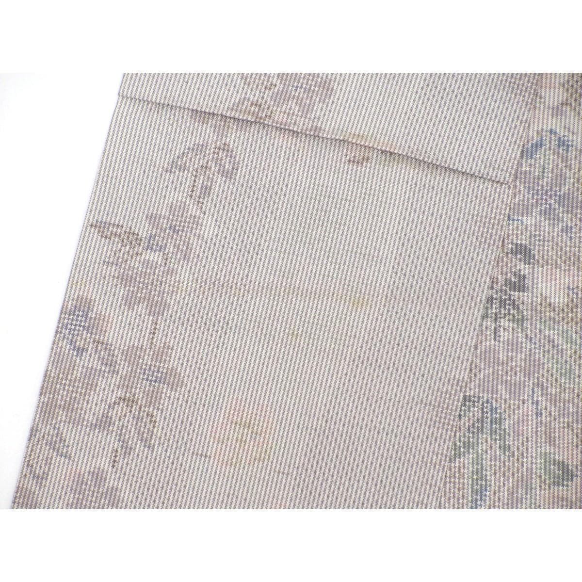 【未使用品】紬　【都喜ヱ門大島紬】裄丈Ｓ寸