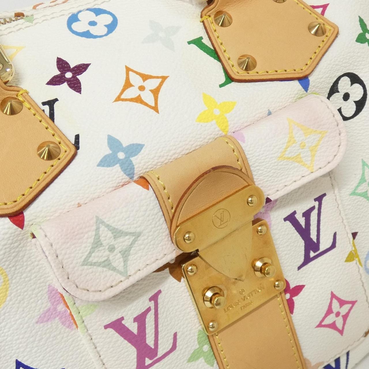 ルイヴィトン マルチカラー スピーディ 30cm M92643 ボストンバッグ