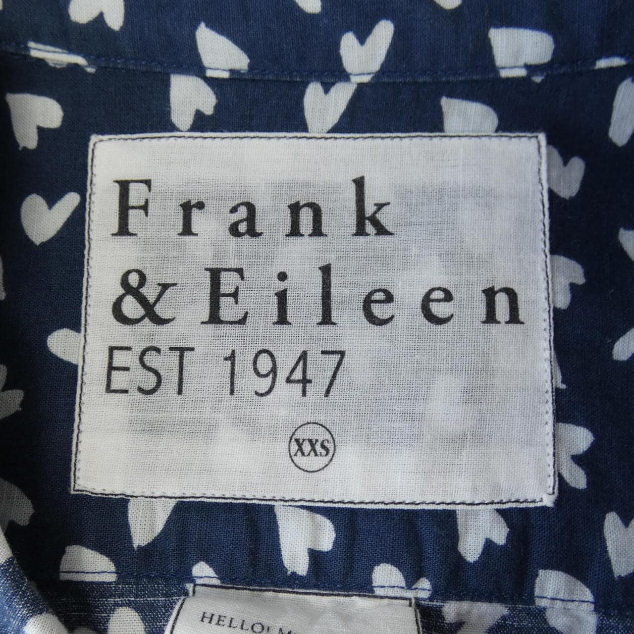 フランクアンドアイリーン FRANK&EILEEN シャツ