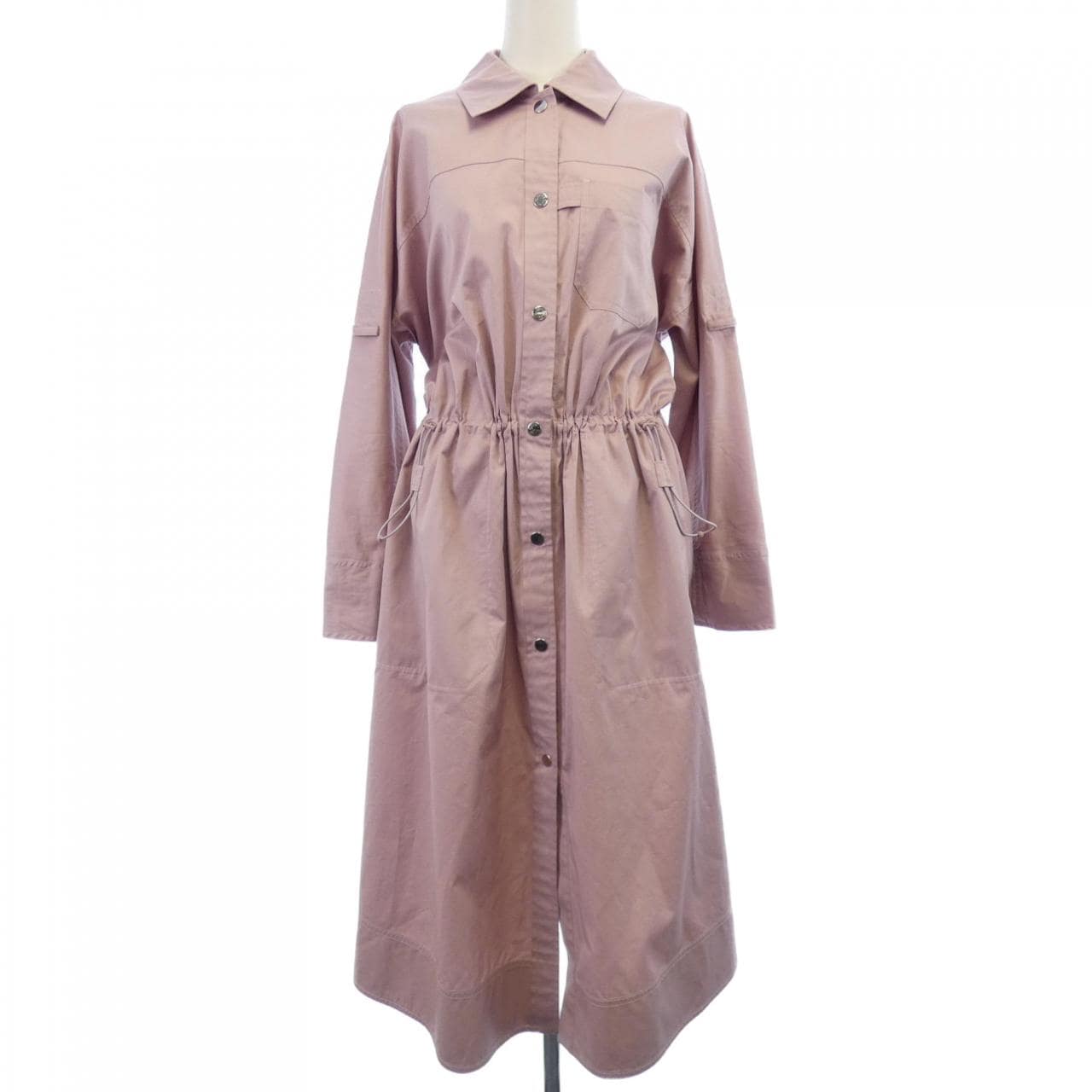 エルメス HERMES クルードセル シャツドレス 5E0573DV ワンピース