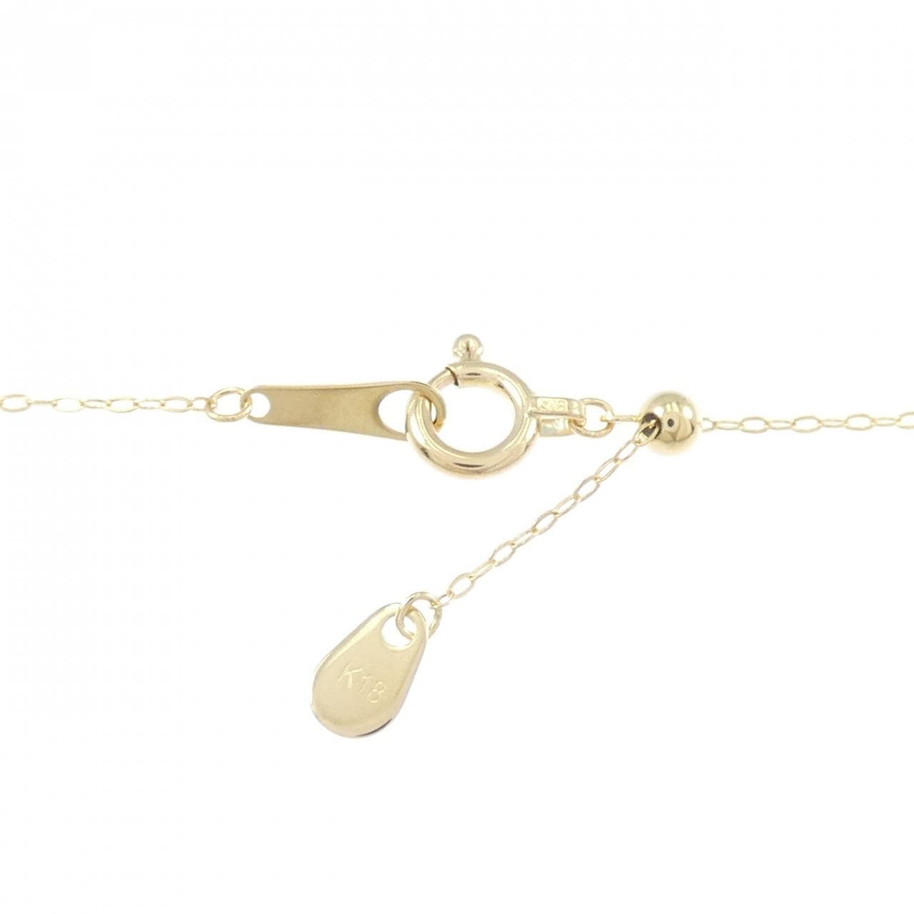 K18YG ダイヤモンド ネックレス 0.50CT