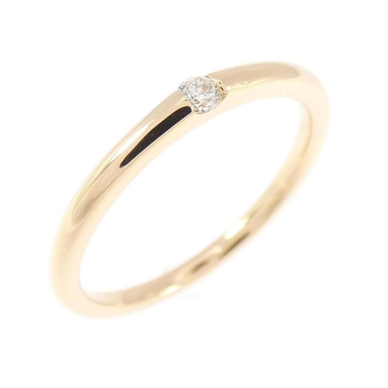 K18YG ダイヤモンド リング 0.05CT