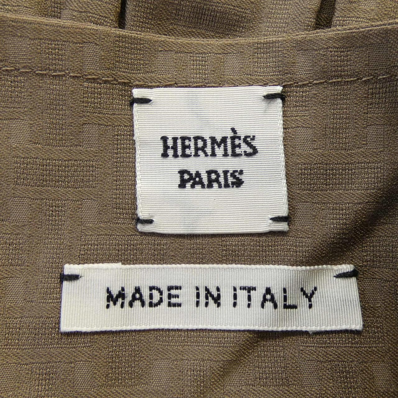 エルメス HERMES ボヘミアンショートドレス ガーゼモザイク 5E0570DB ワンピース