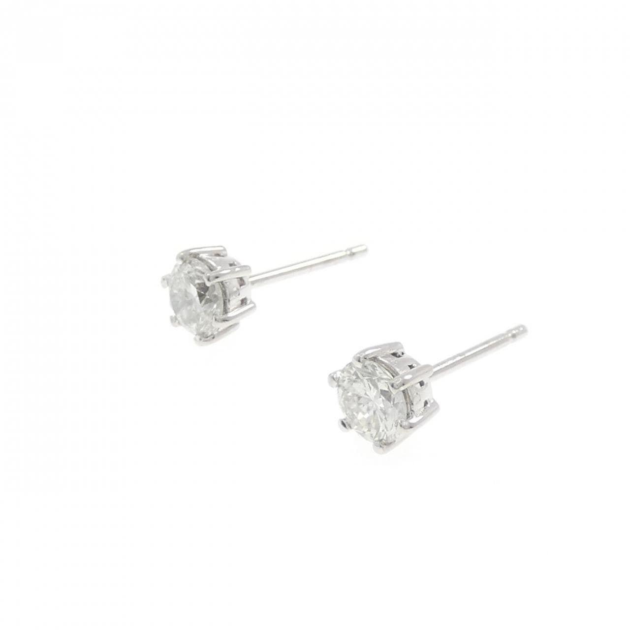 PT900单钻钻石耳环 0.70CT