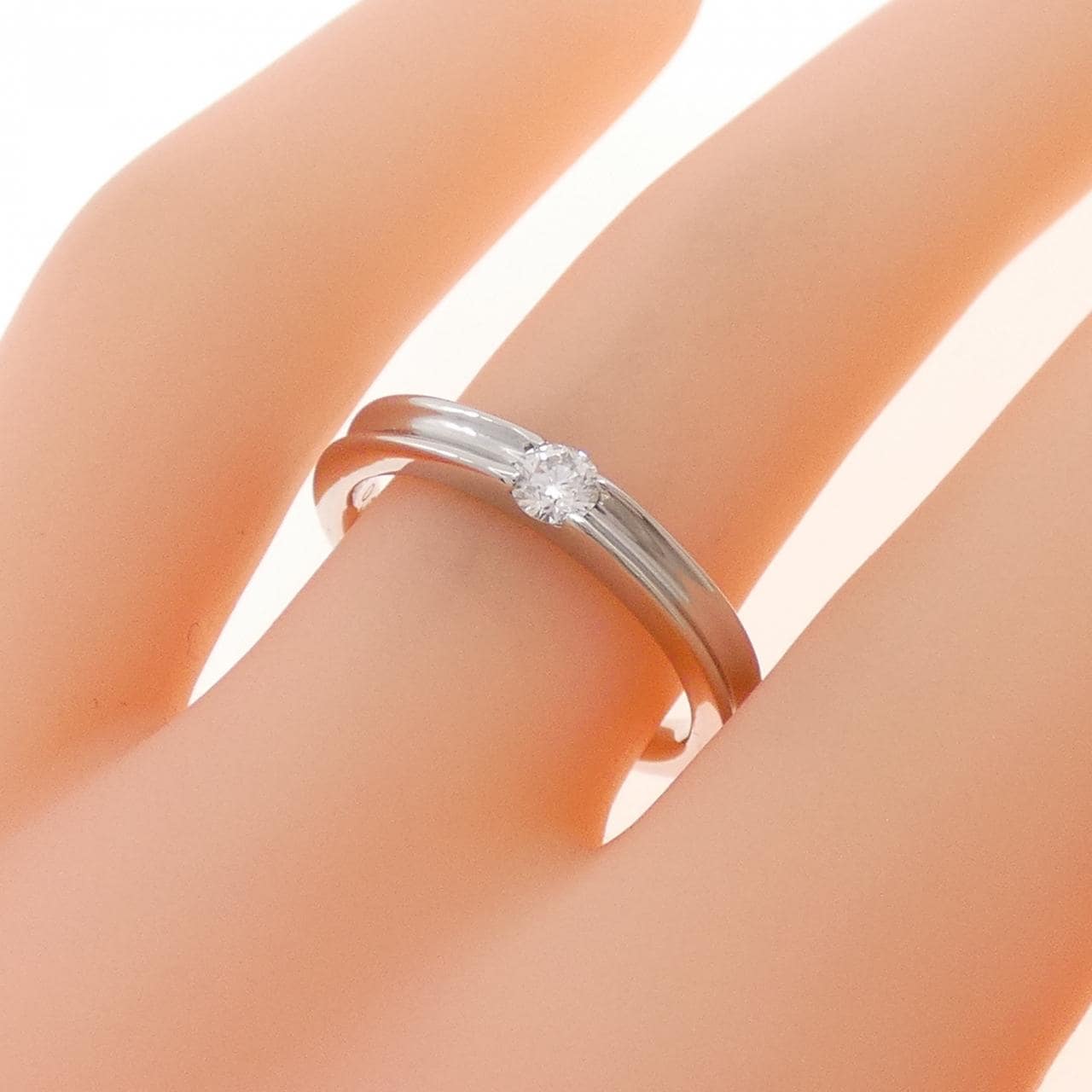 PT900 ダイヤモンド リング 0.128CT