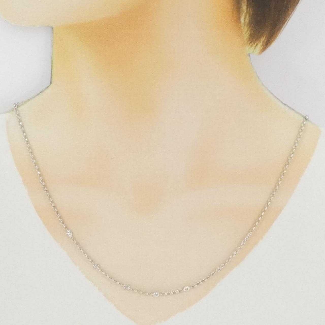 タサキ ダイヤモンド ネックレス 0.16CT