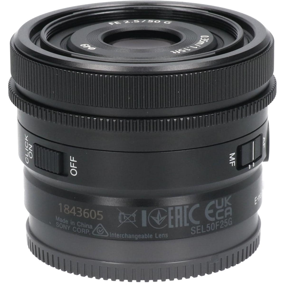 FE50mm F2.5G