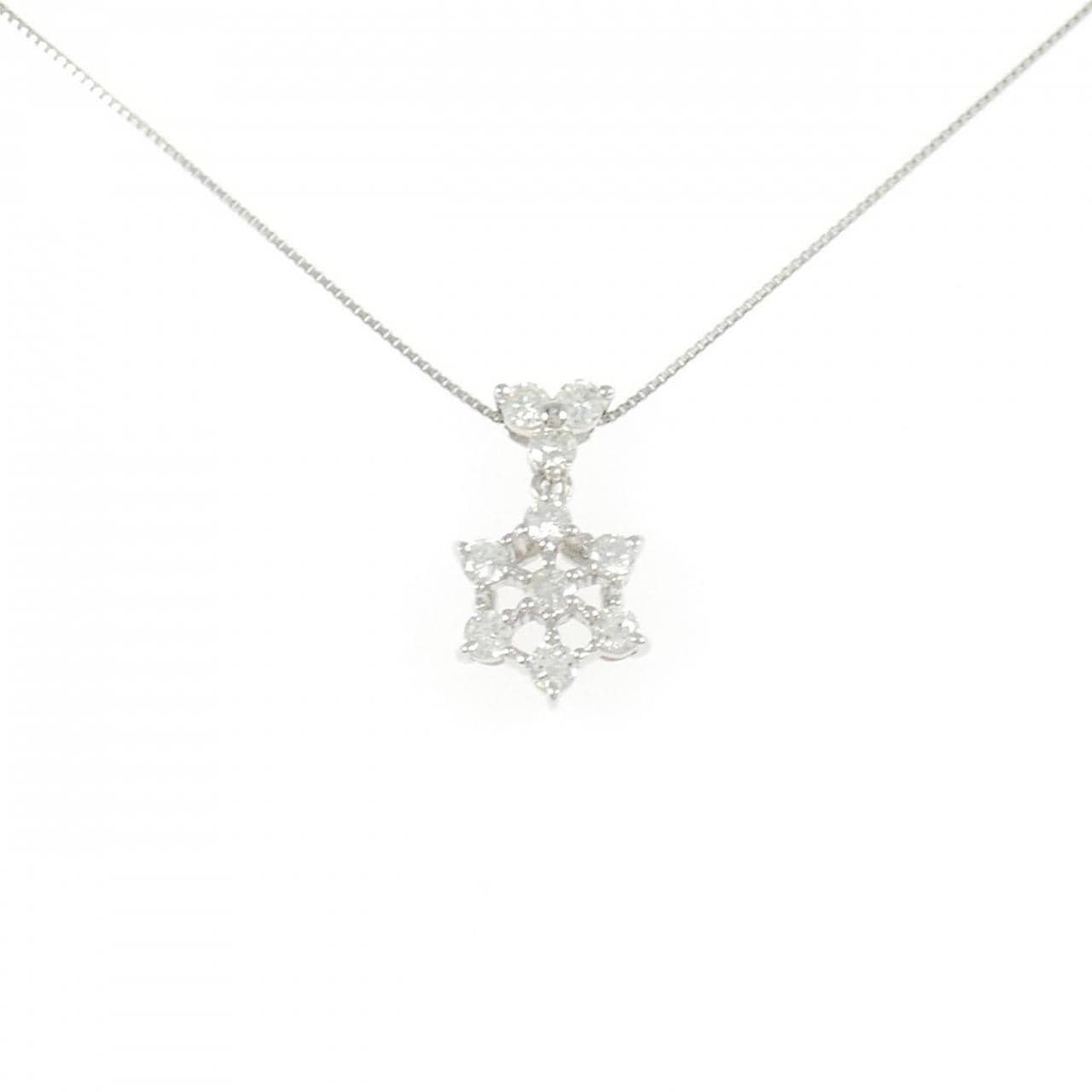 PT900/PT850 ダイヤモンド ネックレス 0.52CT