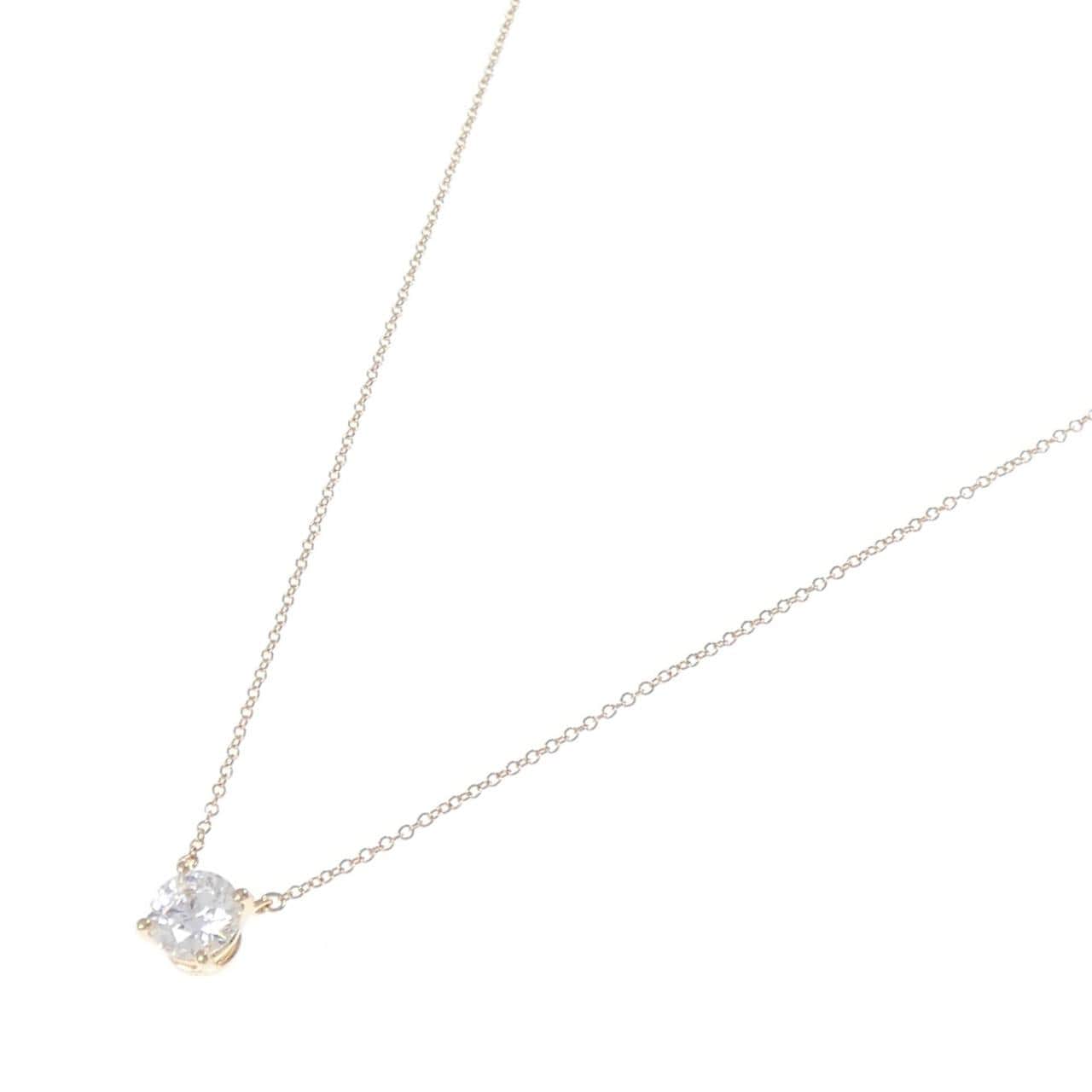 TIFFANY单钻項鍊 1.00克拉 D色 VS2淨度 3EXT