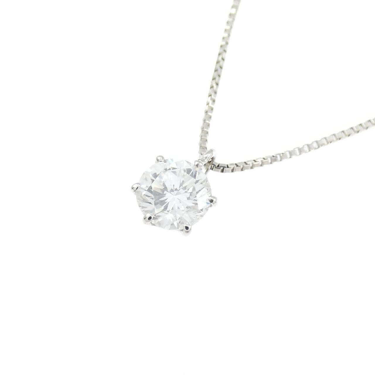 PT900/PT850 ダイヤモンド ネックレス 0.350CT F SI1 Good