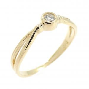 K18YG ダイヤモンド リング 0.03CT