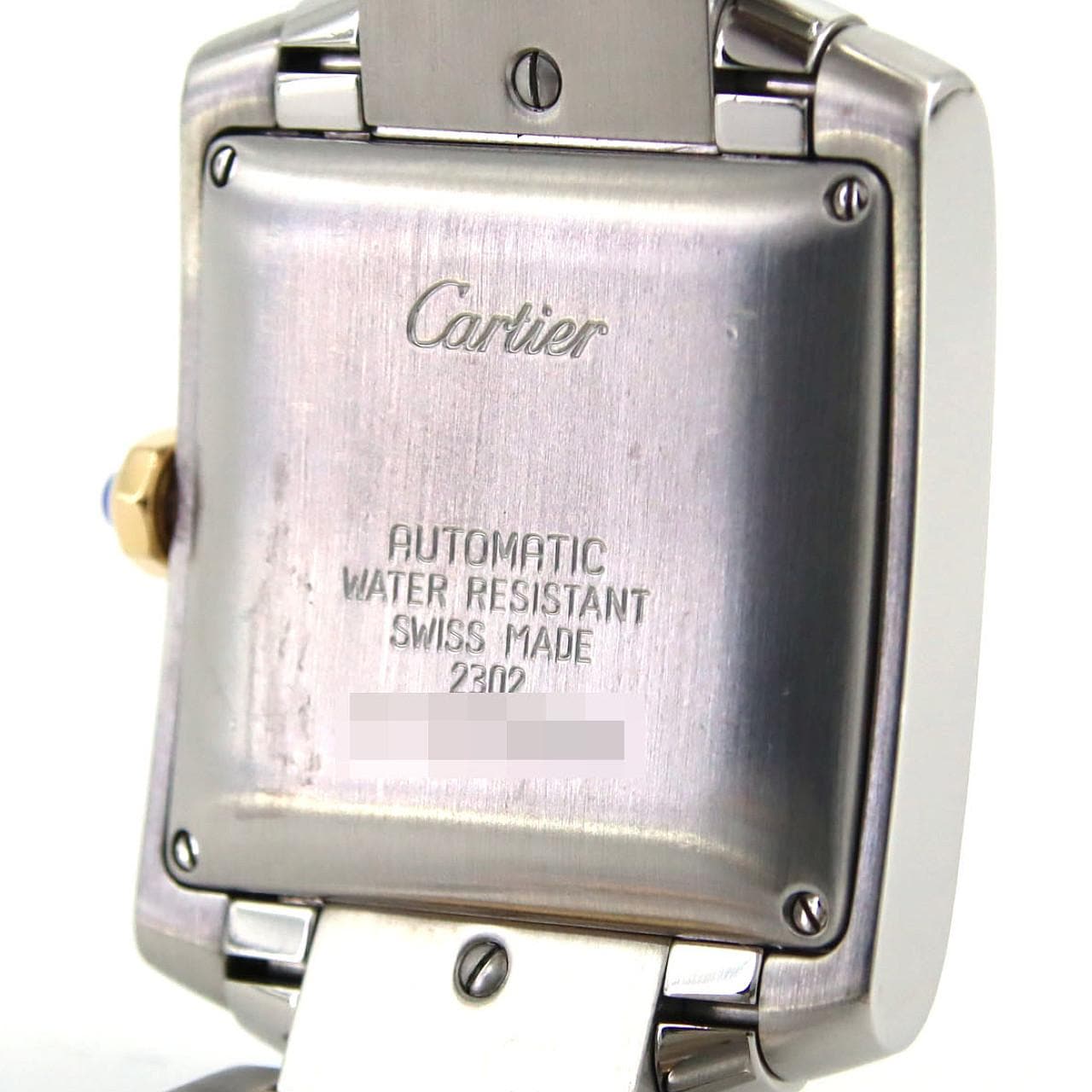 カルティエ タンクフランセーズLM コンビ W51005Q4 SSxYG 自動巻